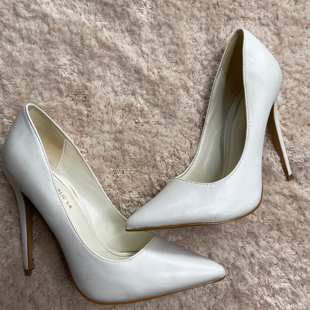 White heels